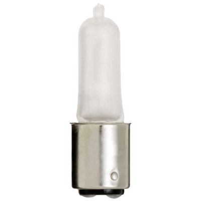 150W 120V T4.5 DC Bayonet Halogen Frosted Bulb by SATCO Lighting - Starlight Lighting USA and Canada
